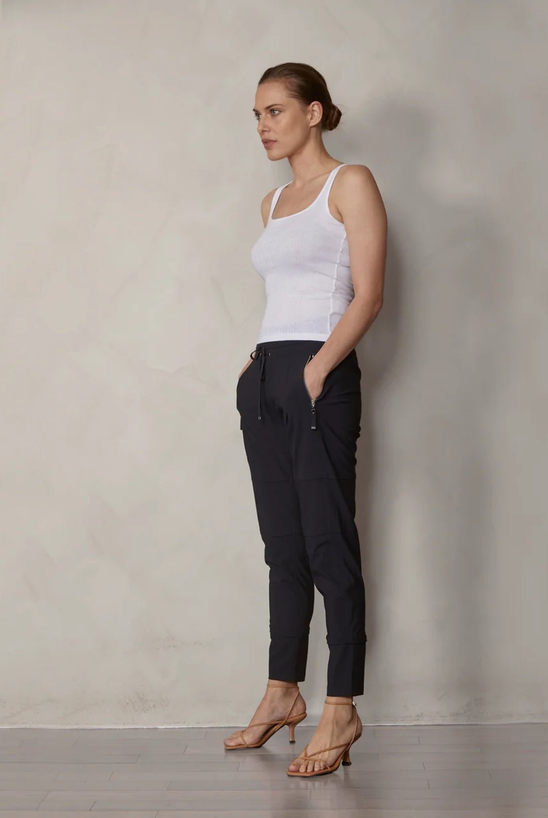 Shop Candy Jogger Pant — Marine Navy - Raffaello Rossi