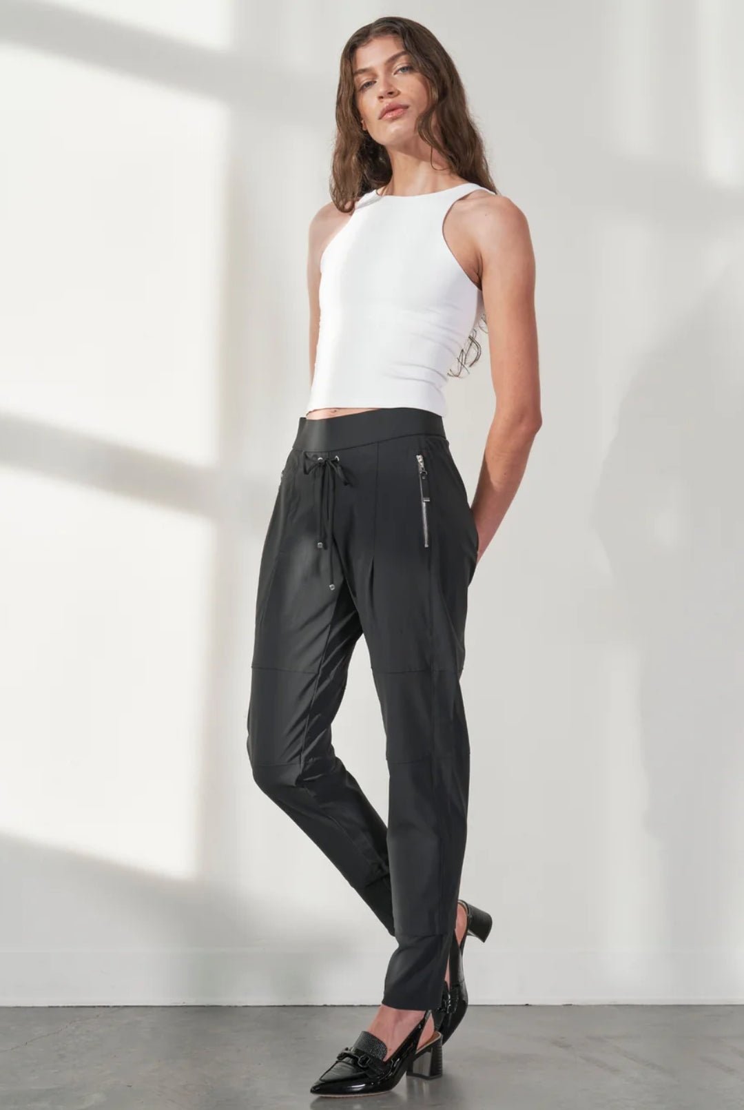 Shop Candy Jogger Pant — Slate Grey - Raffaello Rossi