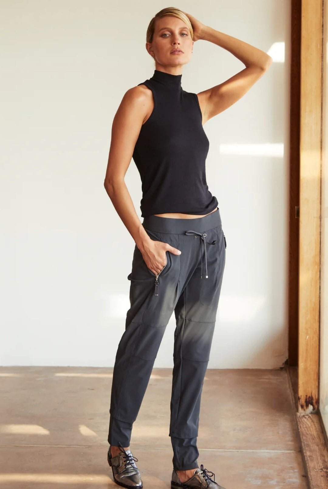 Shop Candy Jogger Pant — Slate Grey - Raffaello Rossi