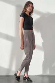 Shop Candy Jogger Pant — Taupe - Raffaello Rossi