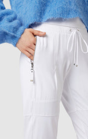 Shop Candy Jogger Pant — White - Raffaello Rossi