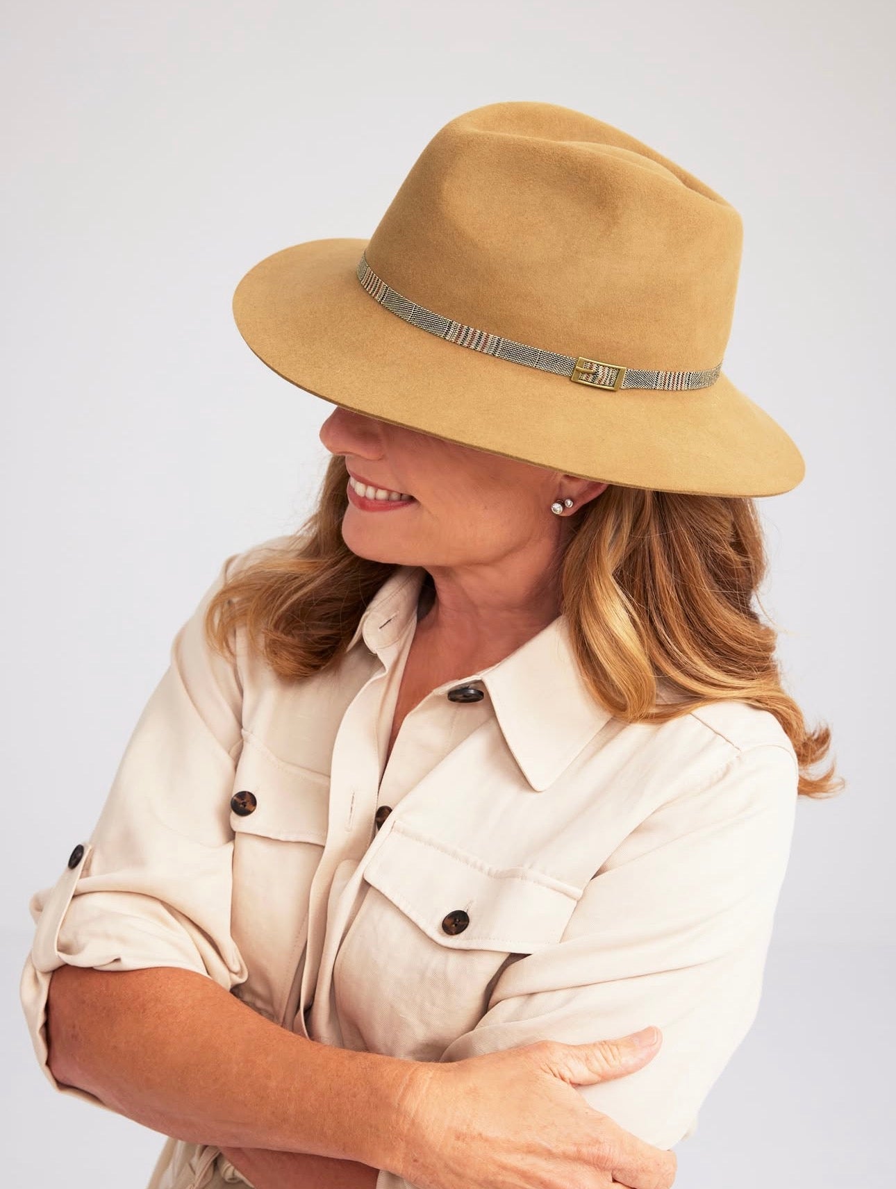 Shop Canopy Bay Gibson Felt Fedora by Deborah Hutton - Canopy Bay