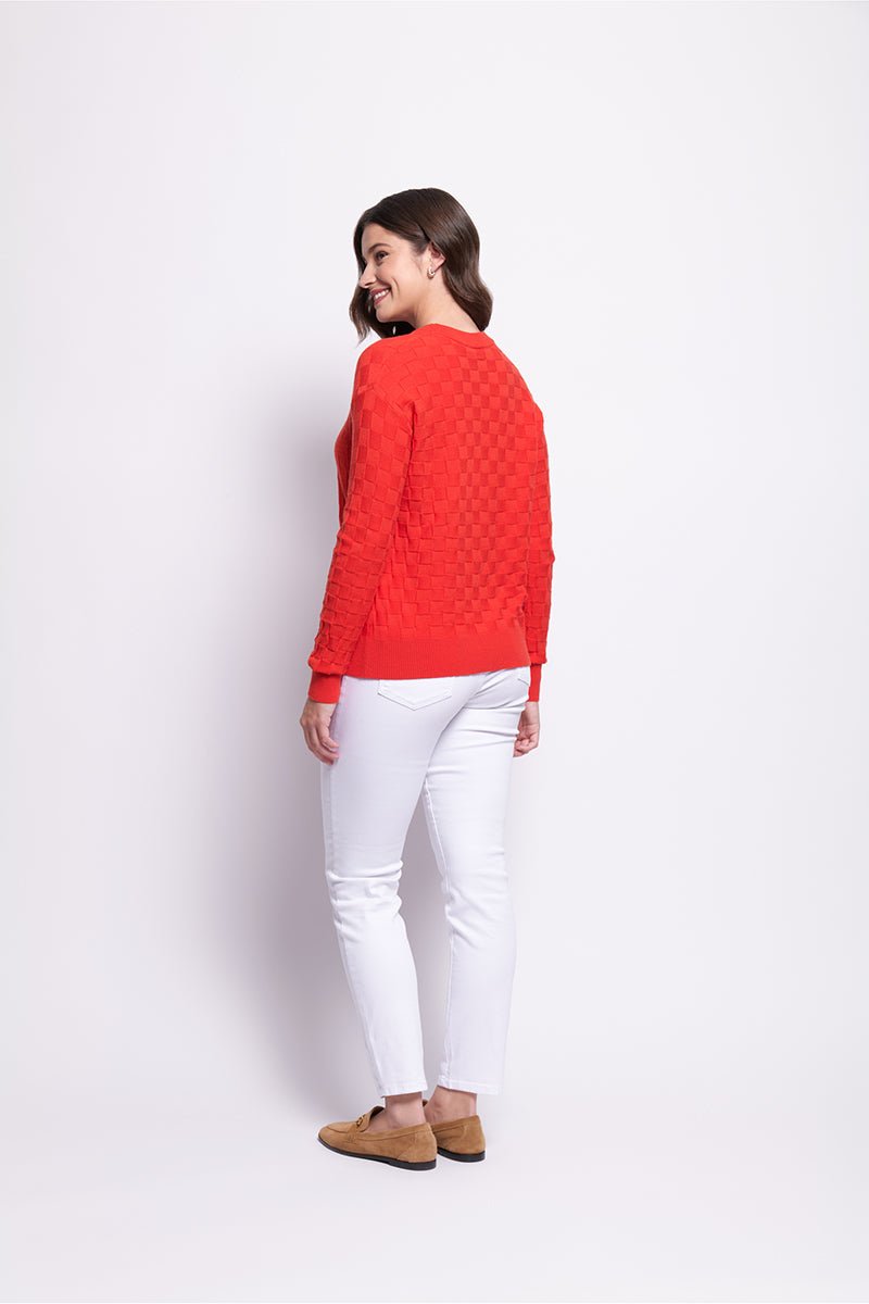 Shop Check List Sweater - Foil