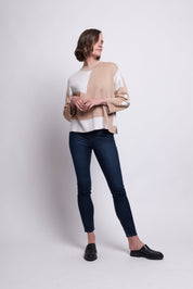 Shop Chip Off The Block Sweater | Creme / Caramel - Foil