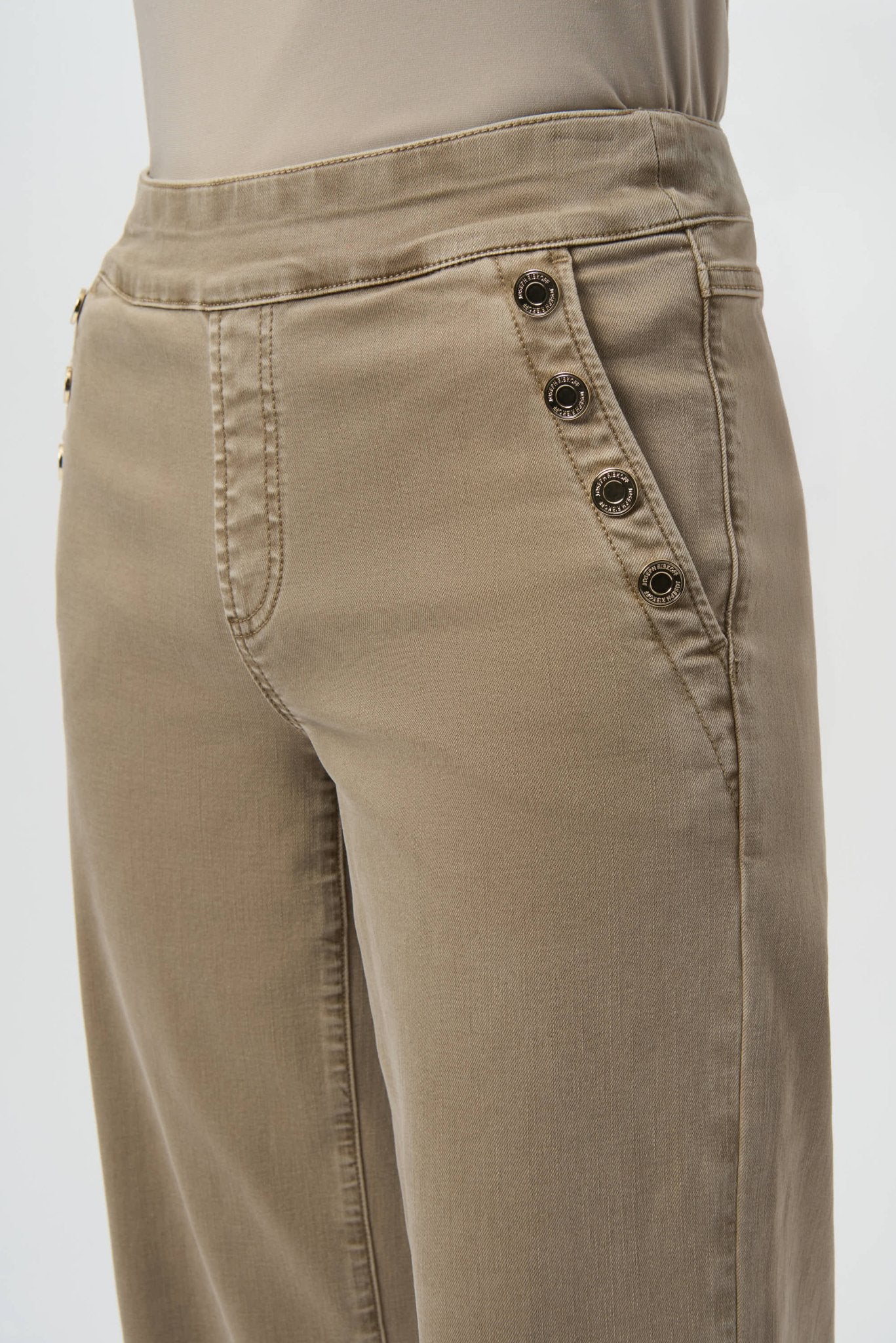 Shop Classic Wide Leg Pull - On Jeans - Joseph Ribkoff