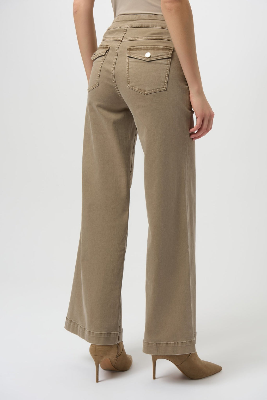 Shop Classic Wide Leg Pull - On Jeans - Joseph Ribkoff