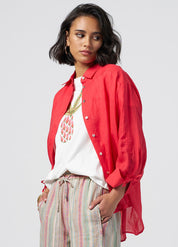 Shop Colourwheel Shirt | Red - Madly Sweetly