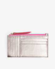 Shop Compact Leather Wallet | Gold - Arlington Milne