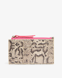 Shop Compact Leather Wallet | Snake - Arlington Milne