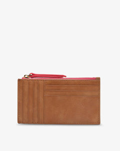 Shop Compact Leather Wallet | Vintage Tan - Arlington Milne