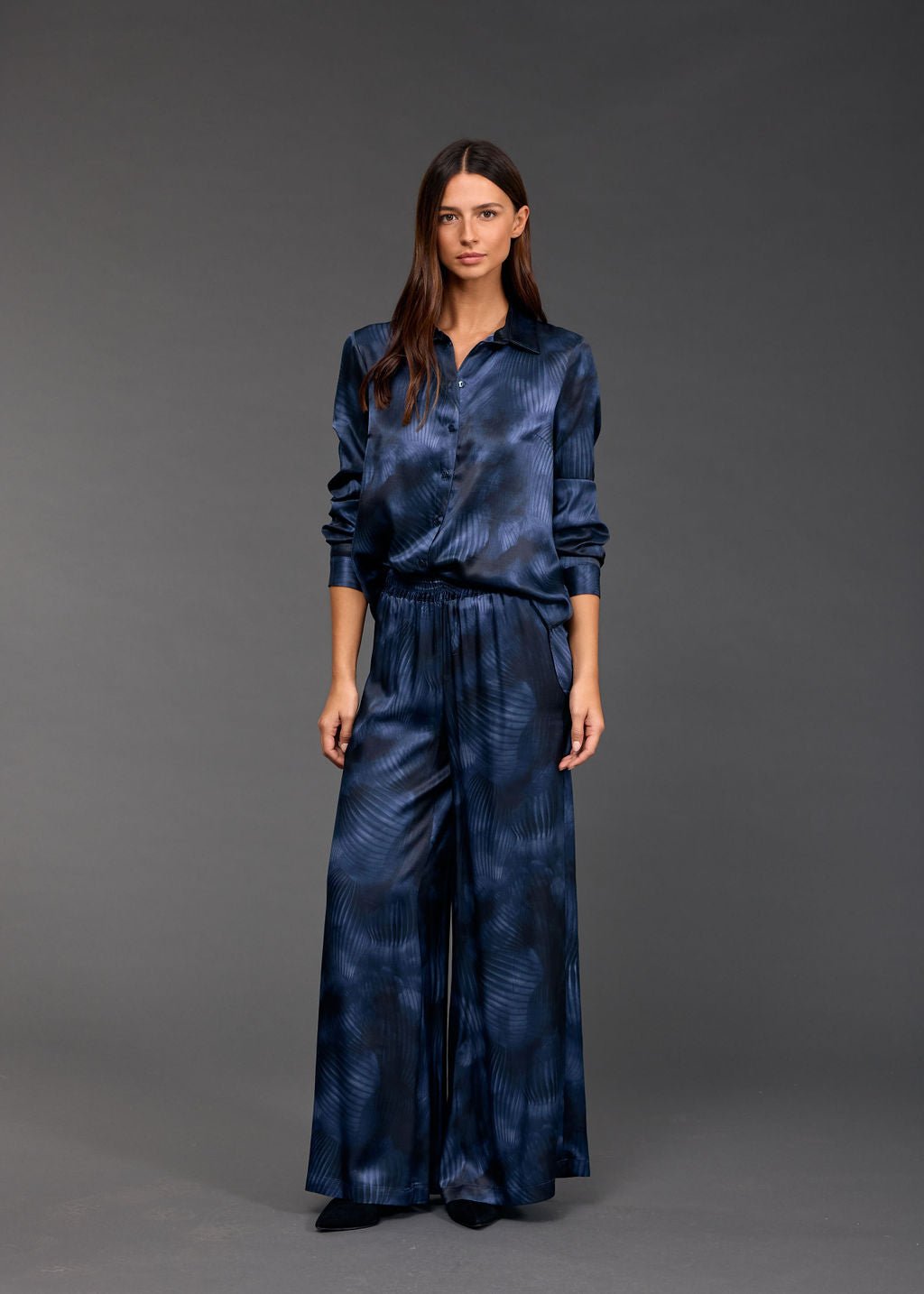 Shop Cristina Lune Silk Shirt - Lauren Vidal Paris