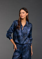 Shop Cristina Lune Silk Shirt - Lauren Vidal Paris