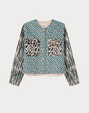 Shop Della Cropped Tropical Safari Jacket - Me369