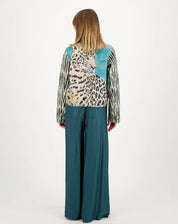 Shop Della Cropped Tropical Safari Jacket - Me369