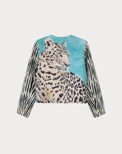 Shop Della Cropped Tropical Safari Jacket - Me369