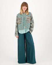 Shop Della Cropped Tropical Safari Jacket - Me369