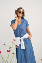 Shop Denim Dress - Zaket & Plover