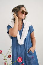 Shop Denim Dress - Zaket & Plover