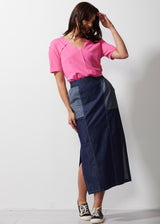 Zaket & Plover Maxi Denim Skirt