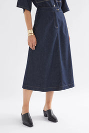 Shop Denym Skirt | Authentic Blue Wash - Elk The Label