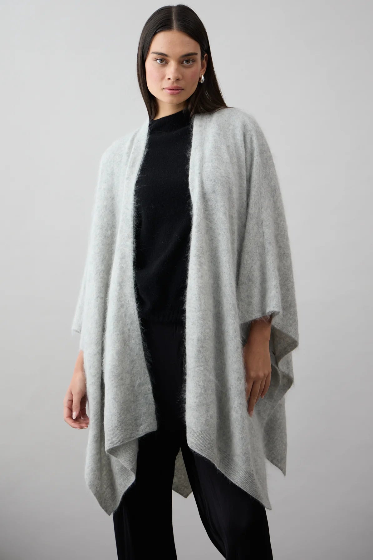 Shop Dillon Split Wrap Brushed Cashmere - Mia Fratino