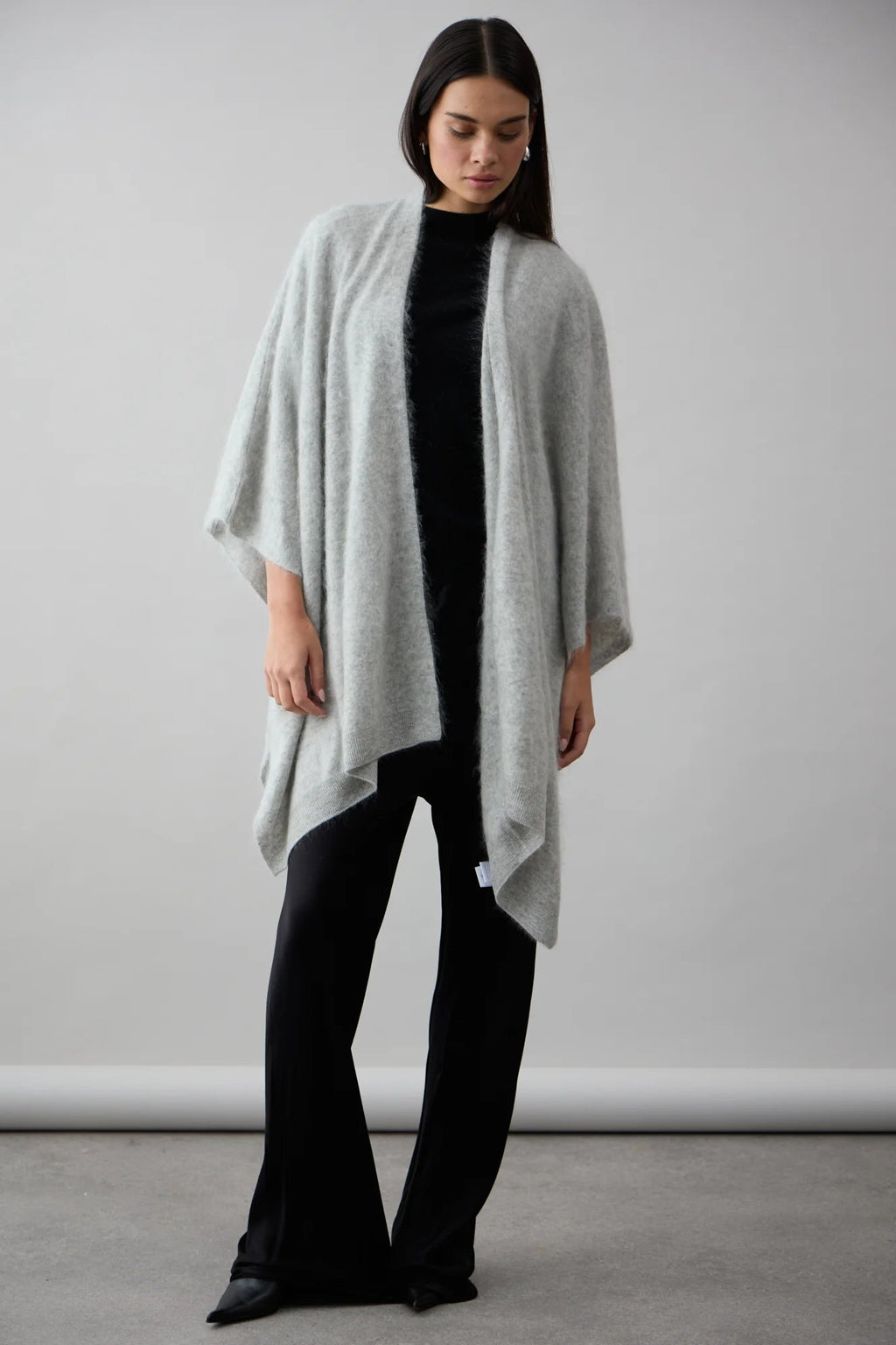 Shop Dillon Split Wrap Brushed Cashmere - Mia Fratino