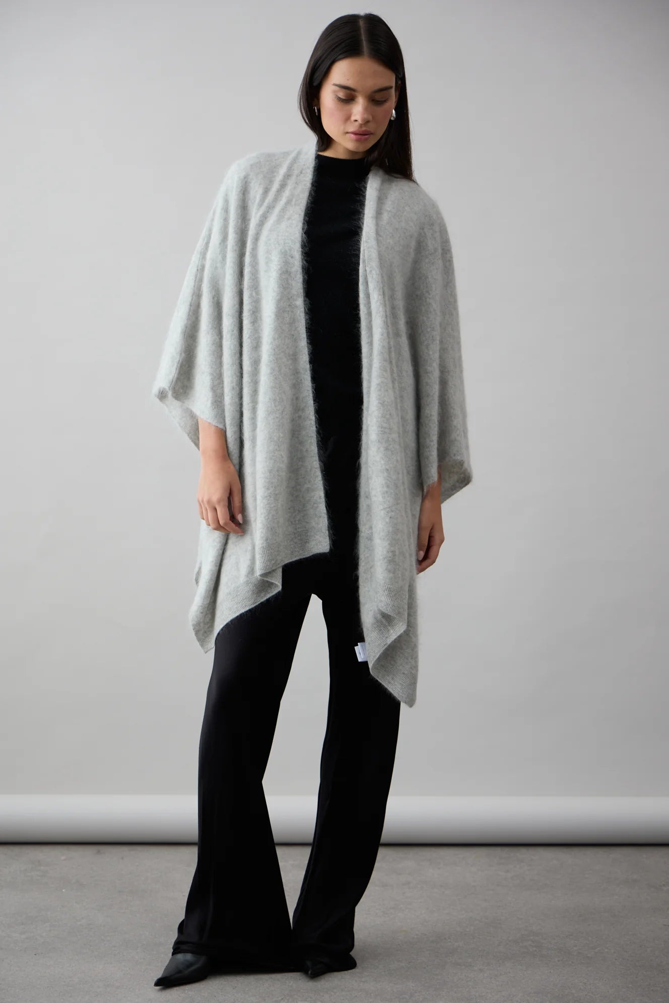 Shop Dillon Split Wrap Brushed Cashmere - Mia Fratino