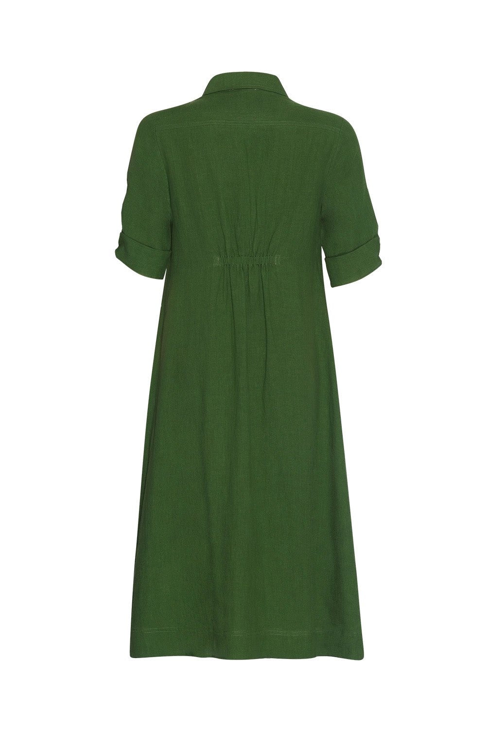 Shop Echo Shirt Dress | Bottle Green - Madly Sweetly