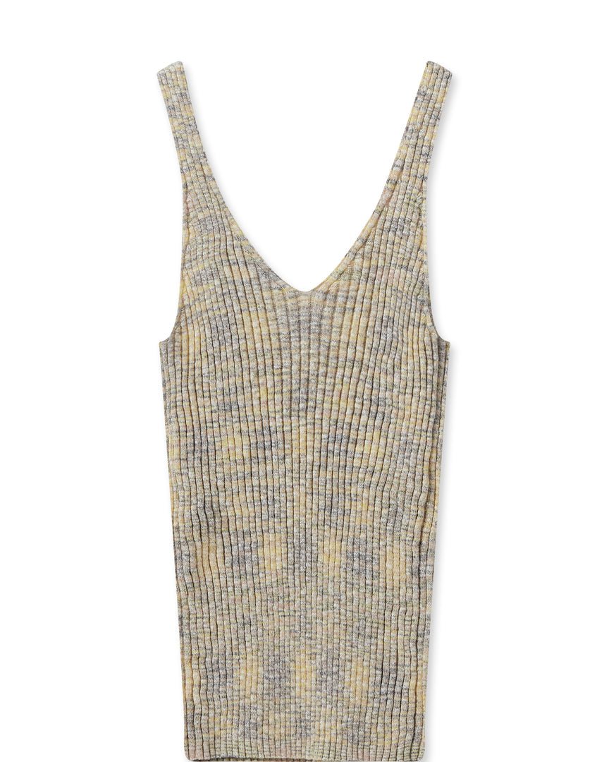 Shop Eisley Rib Knit Tank Top | Sesame - MOS MOSH