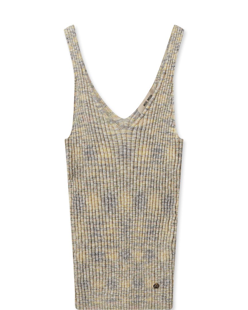 Shop Eisley Rib Knit Tank Top | Sesame - MOS MOSH