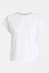 Elk Cille Organic Cotton T-Shirt White