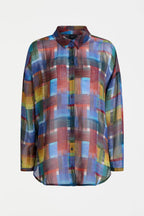 Shop Elk Eir Sheer Shirt Elbrus Print - ELK