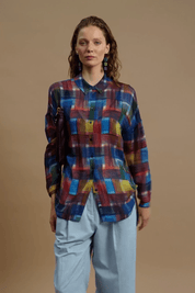 Shop Elk Eir Sheer Shirt Elbrus Print - ELK