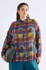 Elk Eir Sheer Shirt Elbrus Print