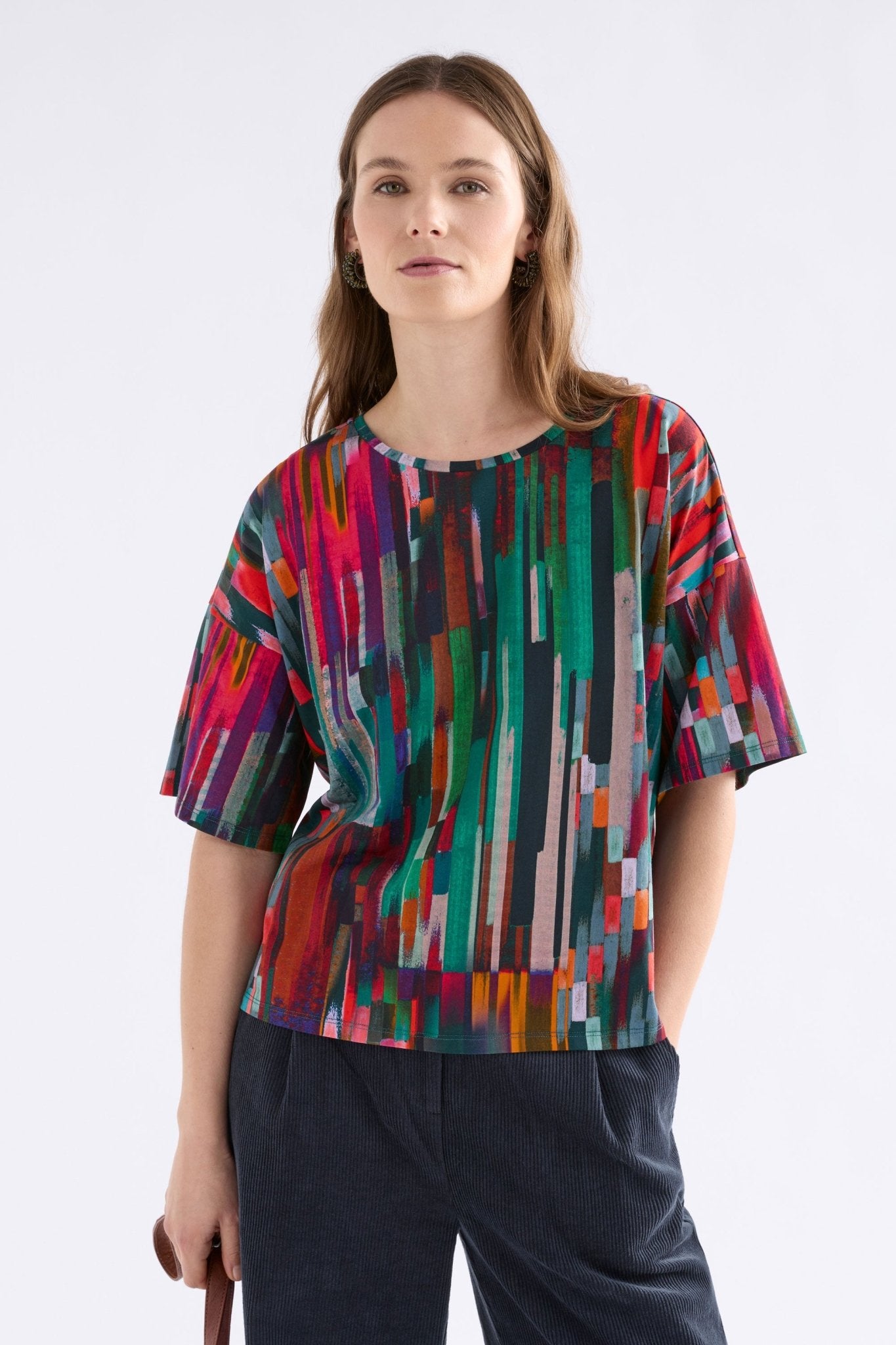 Shop Elk Kyla Organic Cotton Print Tee - ELK