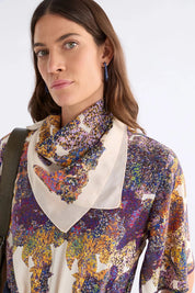 Shop Elk Lantis Print Silk Scarf - ELK