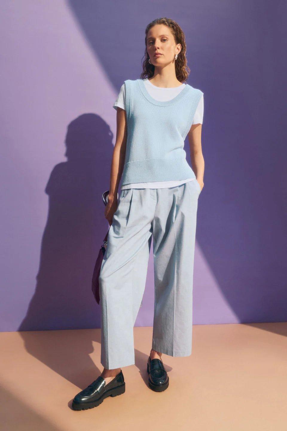 Shop Elk Mikkel Vest, Pearl Blue - ELK