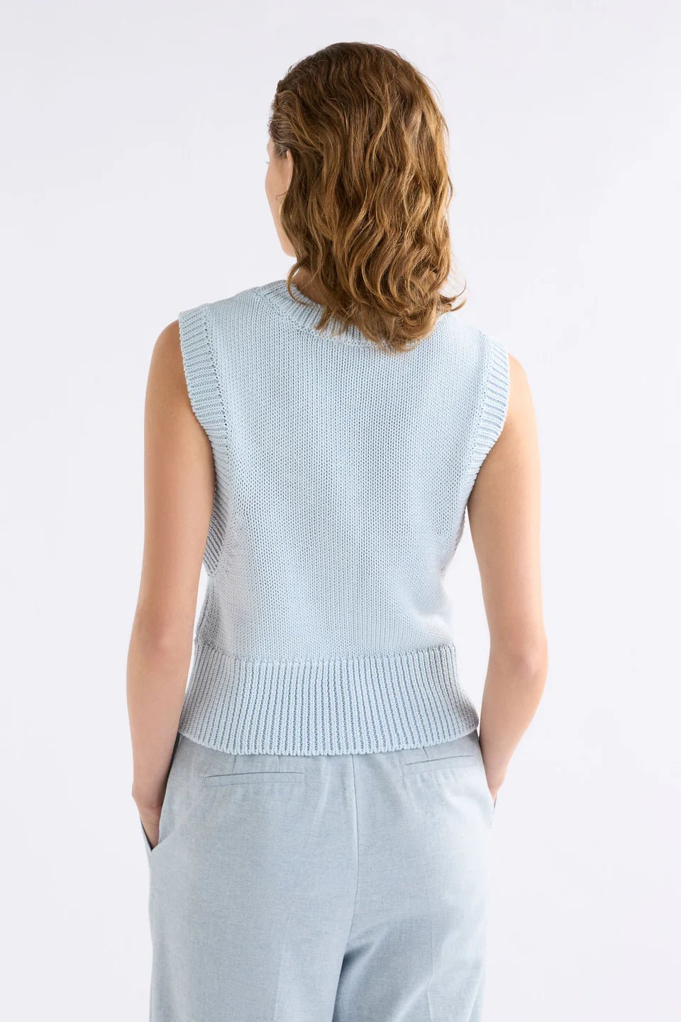 Shop Elk Mikkel Vest, Pearl Blue - ELK