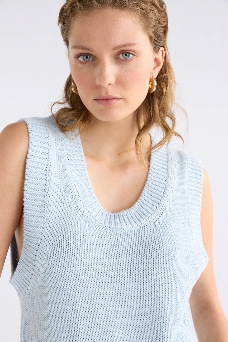 Shop Elk Mikkel Vest, Pearl Blue - ELK
