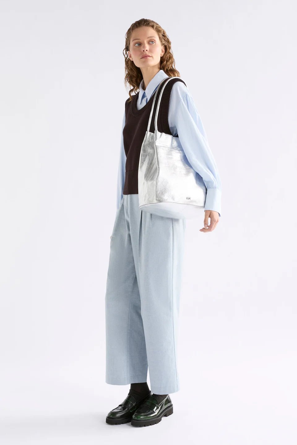 Shop Elk Orsa Metallic Handbag - ELK