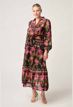 Shop Elysian Silk Cotton Shirt in Anthos Lótos - OnceWas