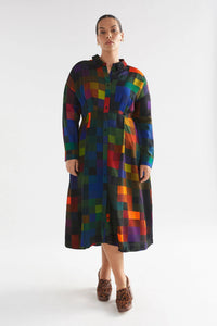 Shop Emmi Dress | Box Print - Elk The Label