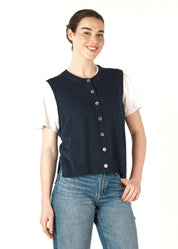 Shop Essential Button Vest - Zaket & Plover