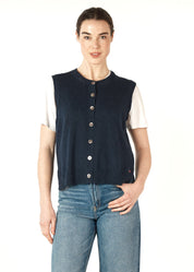 Shop Essential Button Vest - Zaket & Plover