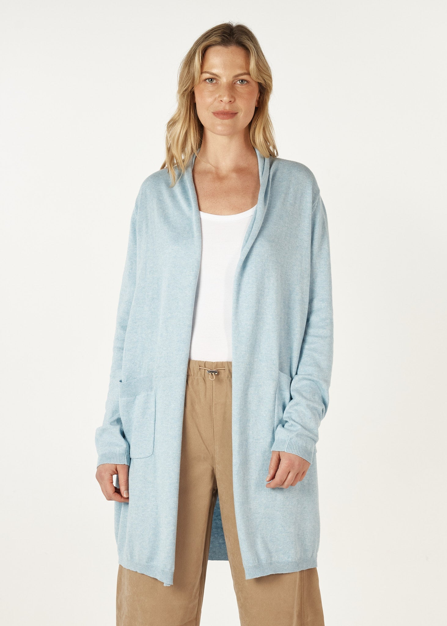 Shop Essential Longline Cardi - Zaket & Plover