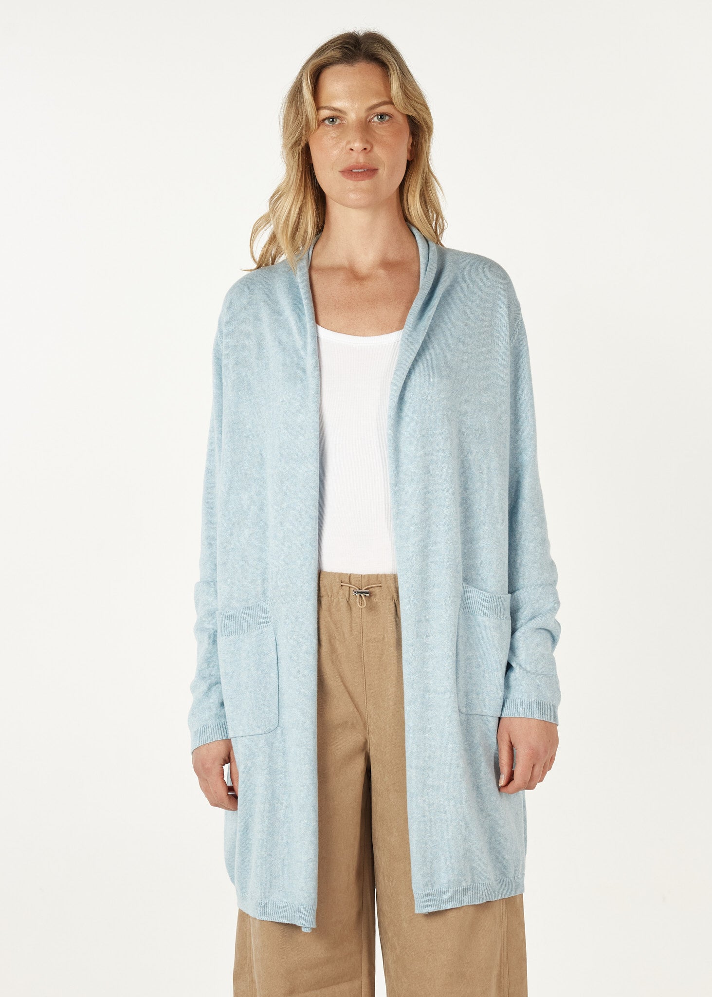 Shop Essential Longline Cardi - Zaket & Plover