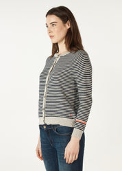 Shop Essential Stripe Cardi - Zaket & Plover