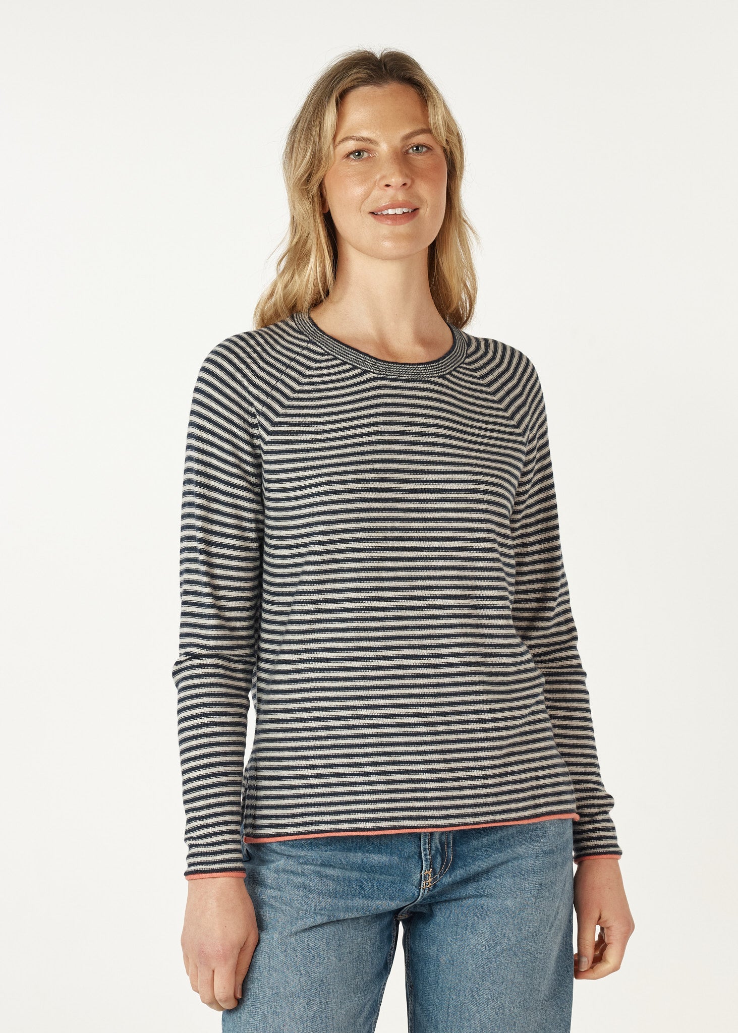 Shop Essential Stripe Crew - Zaket & Plover