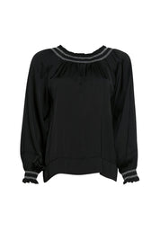 Shop Eugenie Blouse | Black - Loobies Story