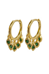 Gold Sister Eye – The Sky Gold Earrings